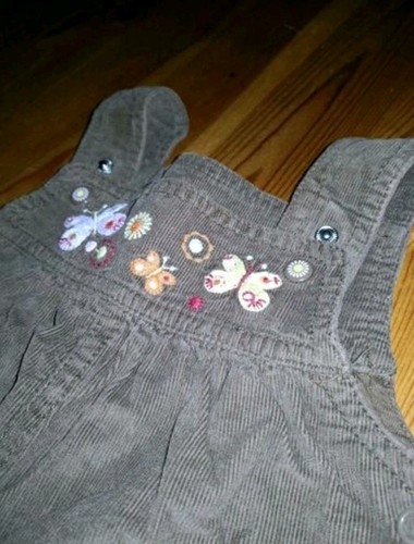 Vintage kinder latzhose - h&m,
