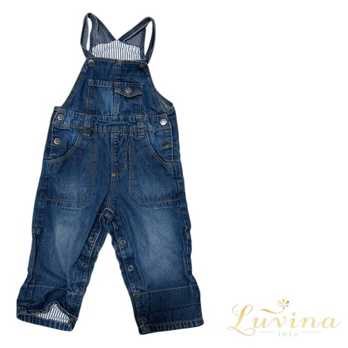 Kinder latzhose blau a4 - 74,