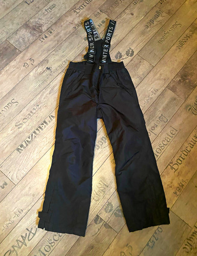 Schwarz unisex kinder ski - unisex,